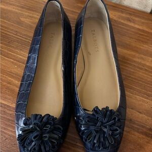 Talbots Women's Navy Blue Flats